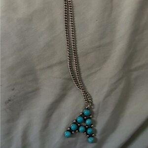western “A” necklace